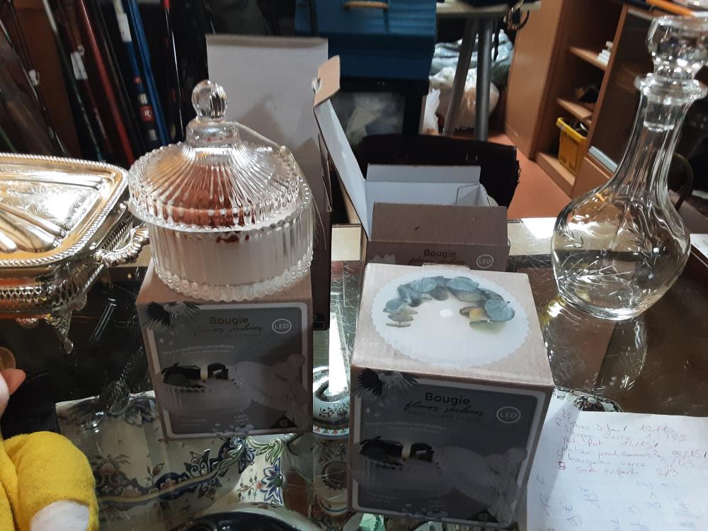 BOUGIE EN VERRE
