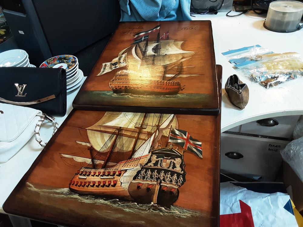 CADRE BOIS BATEAU
