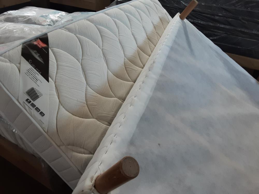 MATELAS EPEDA RESSORTS + SOMMIER PIEDS