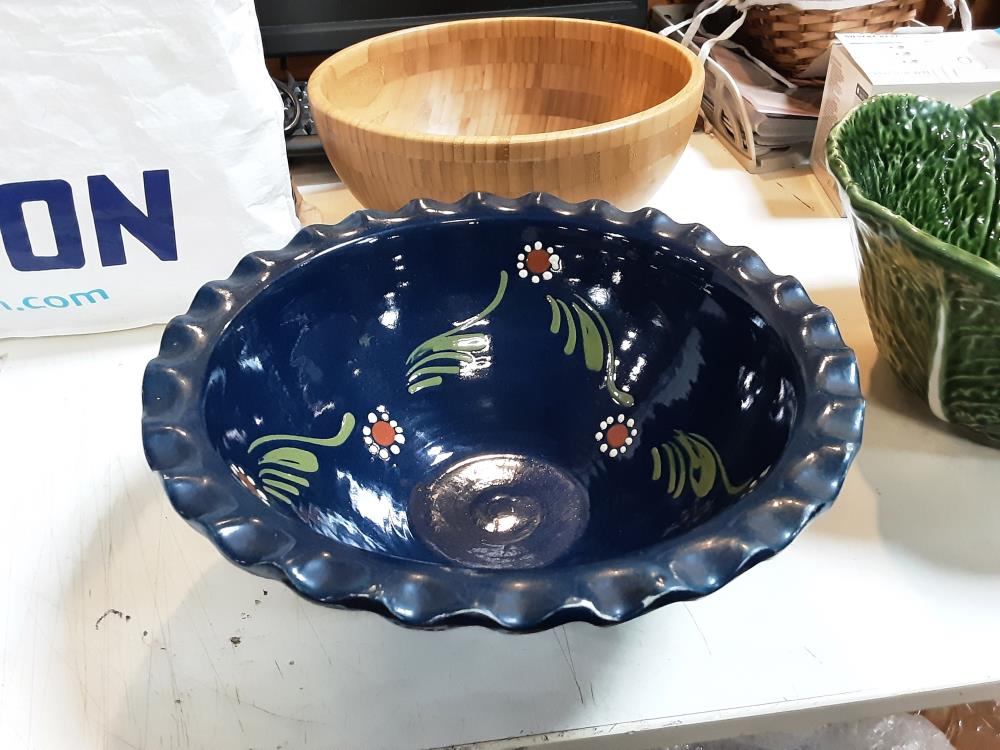 SALADIER BLEU SOUFFLENHEIM 
