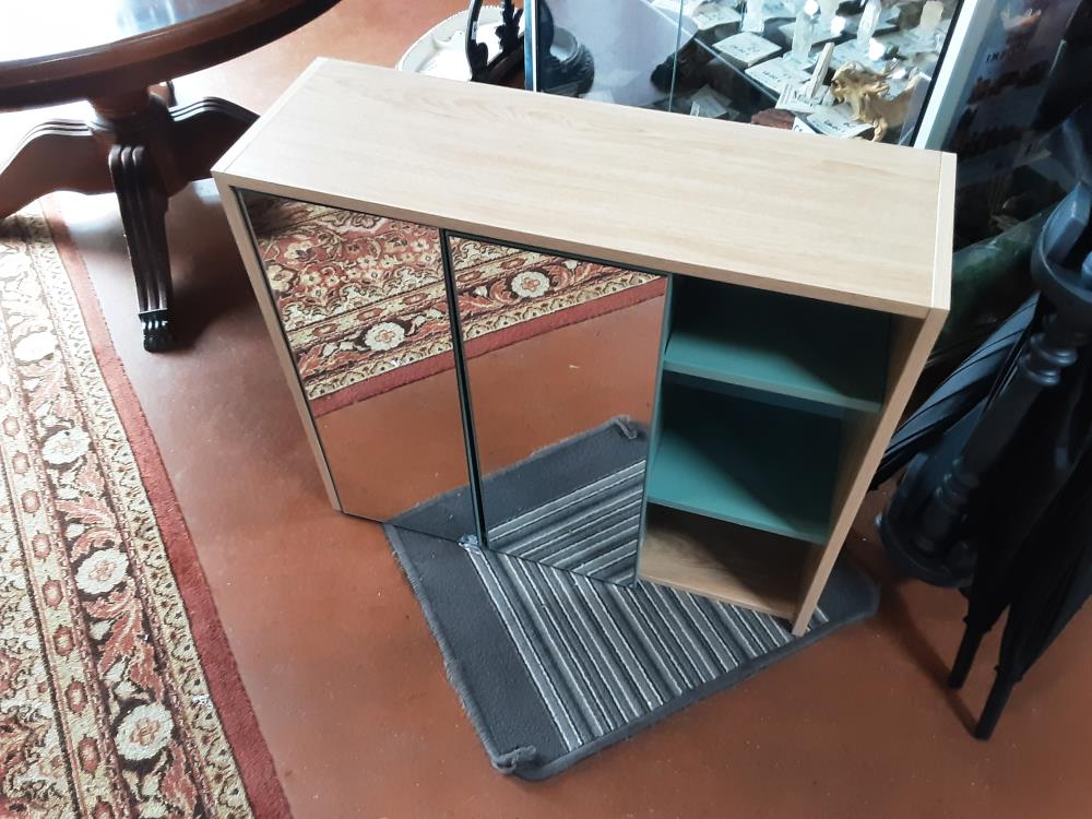 ARMOIRE DE TOILETTE 2P MIROIR 