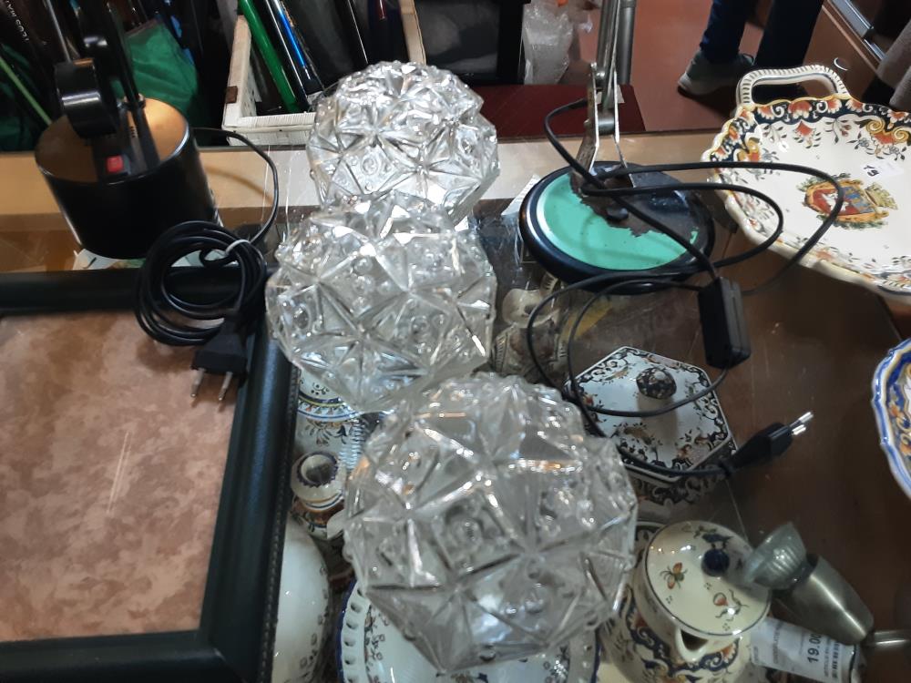 PLAFONNIER VERRE