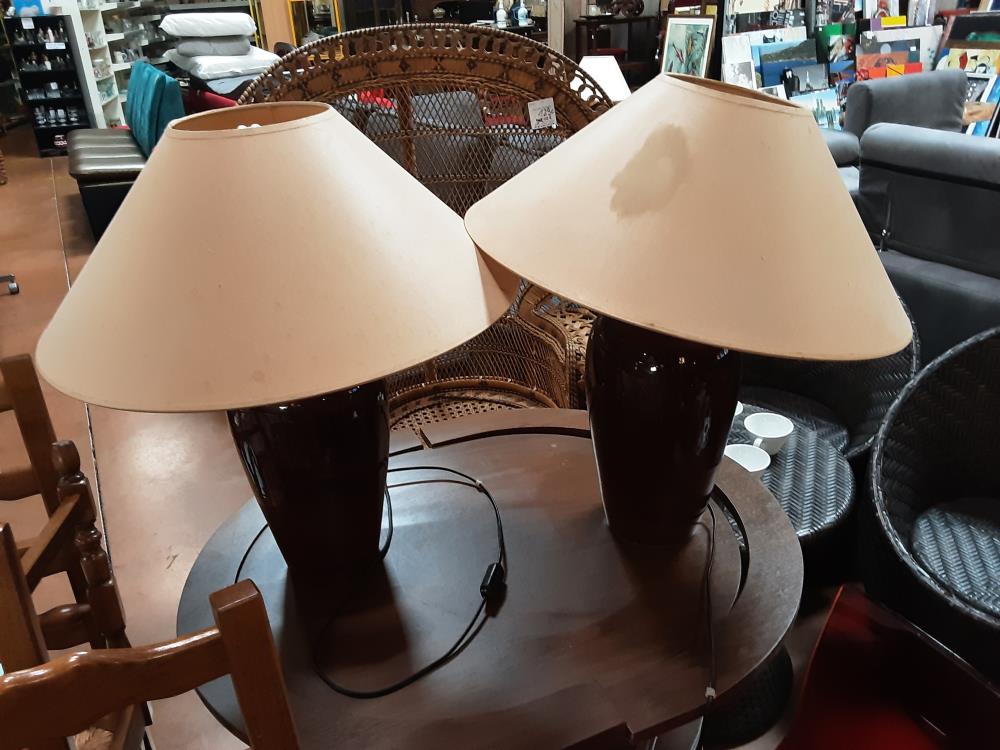 LAMPE BRUNE