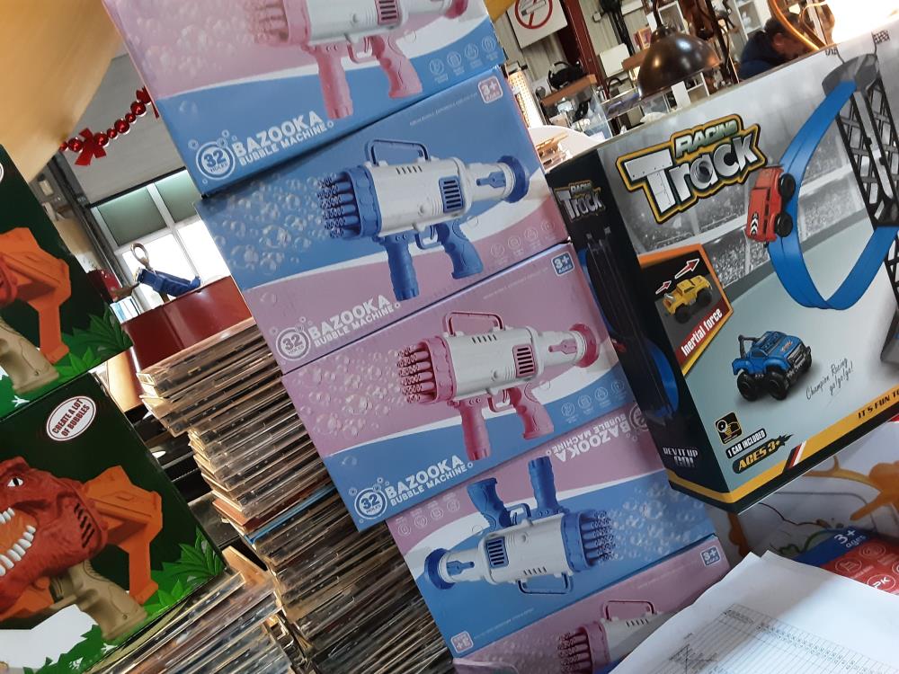 JOUET BAZOOKA A BULLES