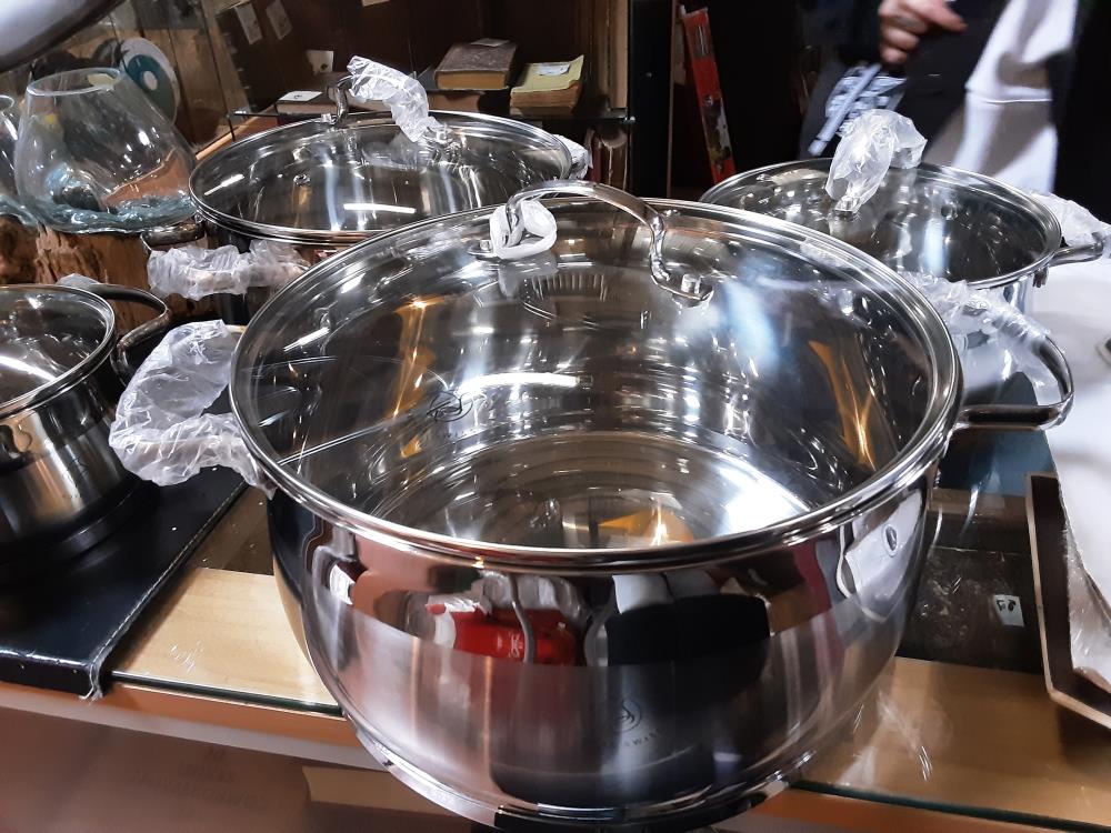 FAITOUT 4 INOX + COUVERCLE 