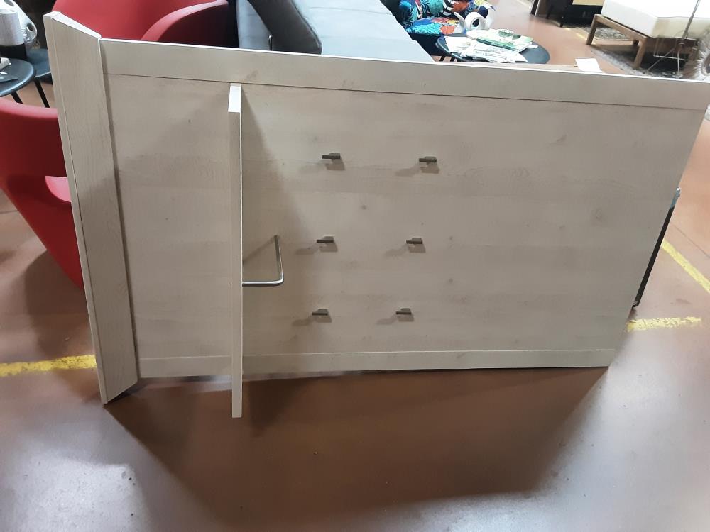 PORTE MANTEAU MURAL BLANC BOIS
