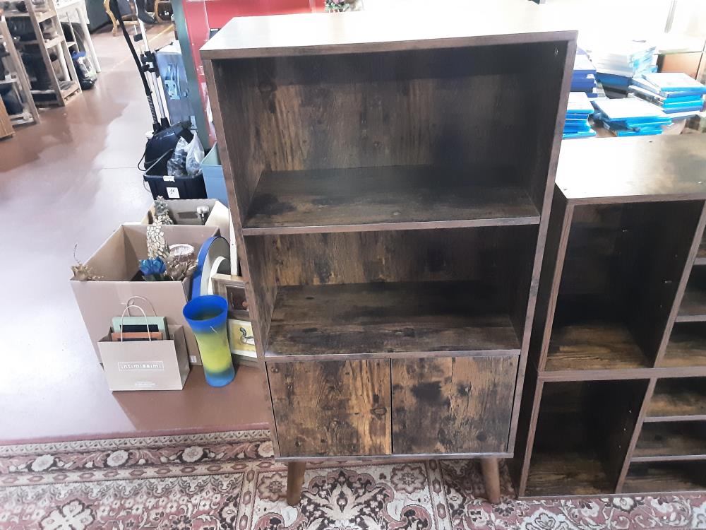 BIBLIOTHÈQUE BOIS 2P