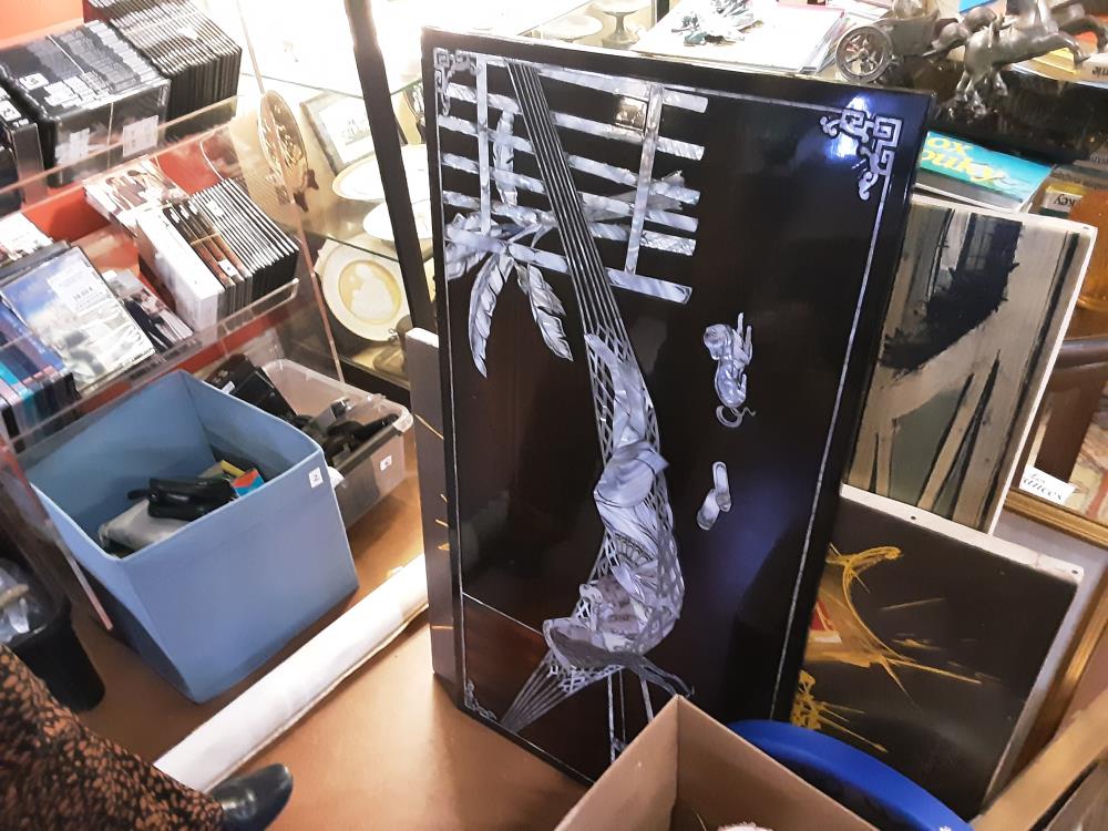 CADRE ASIATIQUE NACRE