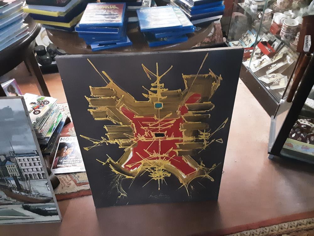 TOILE ABSTRAITE FRANCE