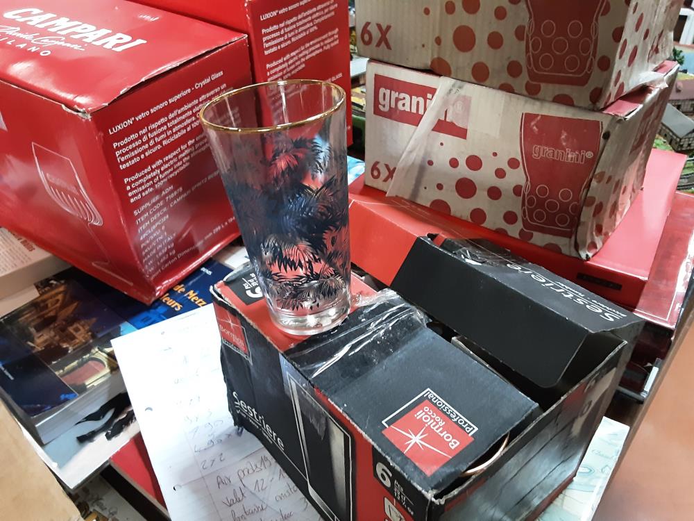 LOT DE 6 VERRES SESTRIERE