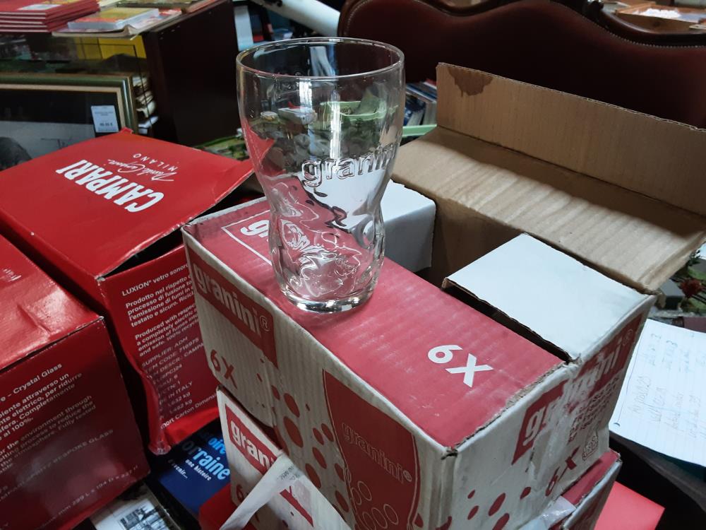 LOT DE 6 VERRES GRANINI