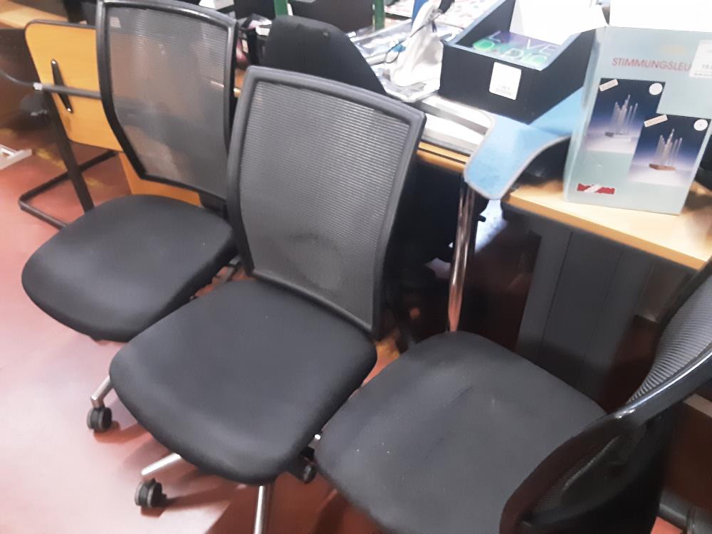 CHAISES DE BUREAU NOIRE