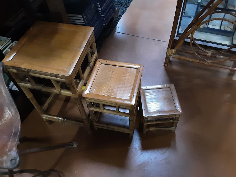 TABLE GIGOGNE BAMBOU 