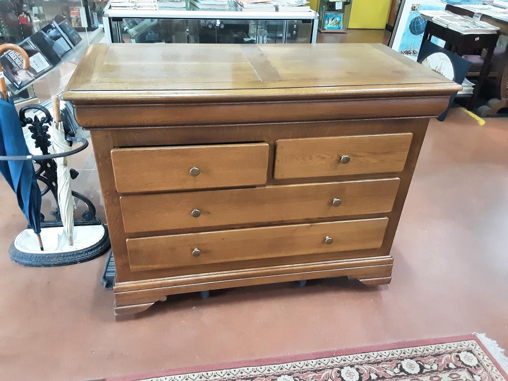 COMMODE CHÊNE MASSIF 5T