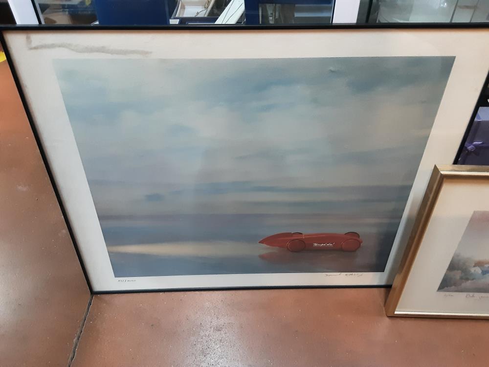 LITHOGRAPHIE TOMPEDO SIGNE 