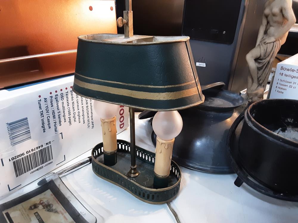 LAMPE BOUILLOTE PM 2 FEUX