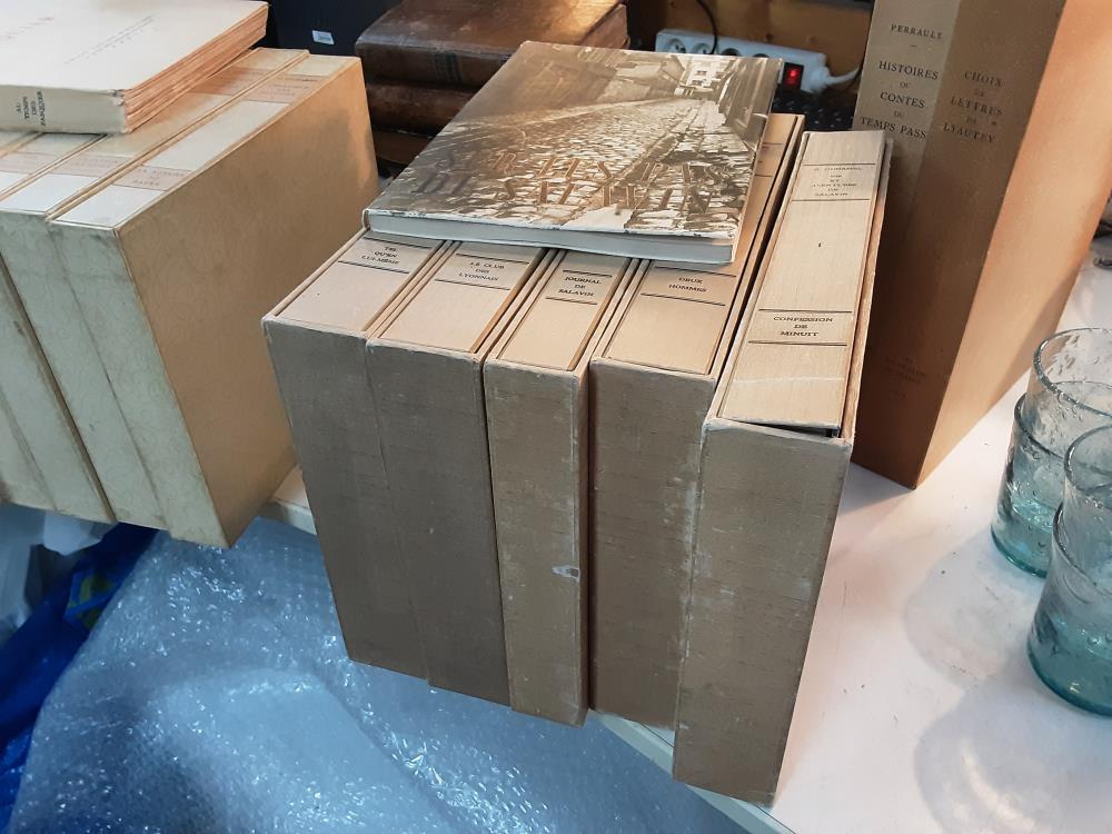 LIVRES SALAVIN 5 VOLUMES