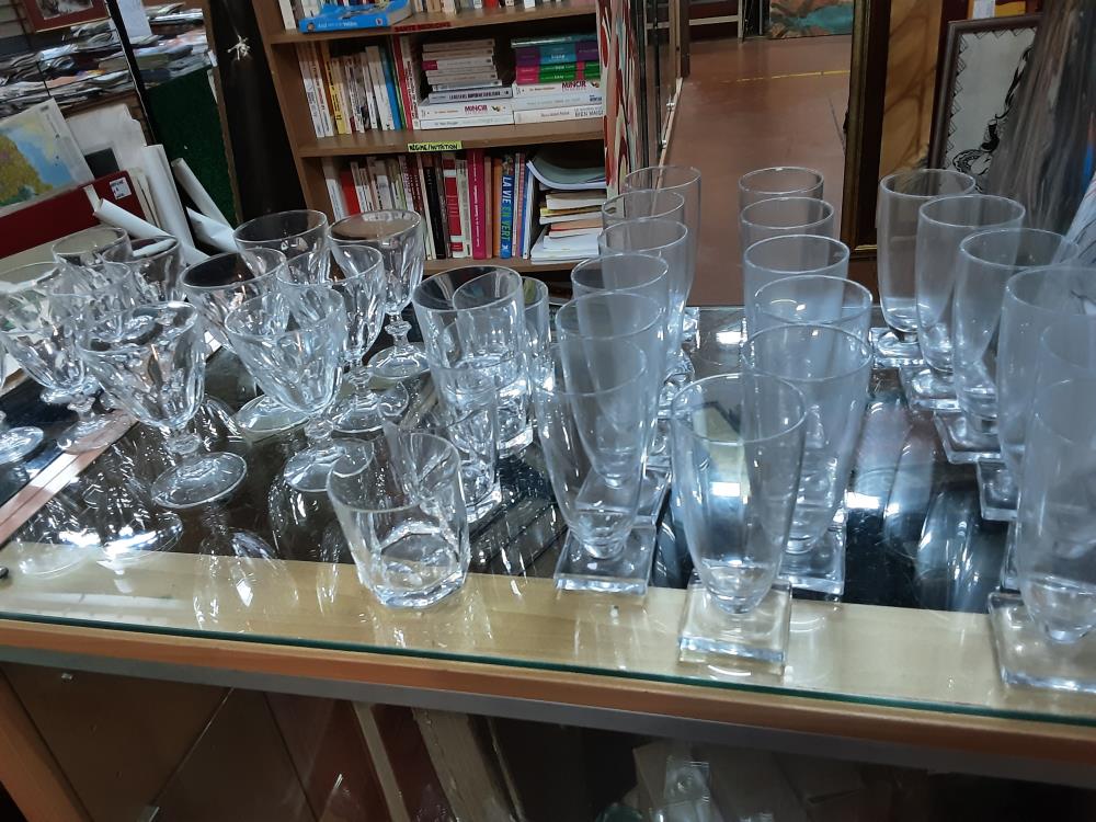LOT DE VERRES