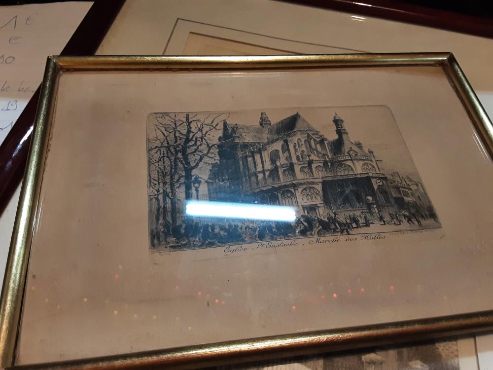 EAU-FORTE SIGNE PINET