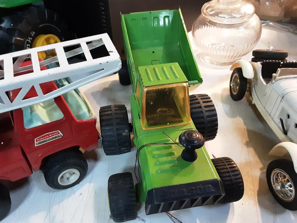 TRACTEUR REMORQUE TONKA