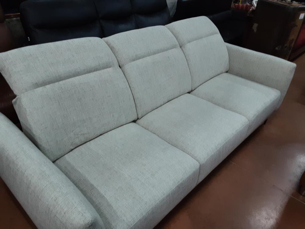 CANAPÉ BEIGE 3 PLACES MARKO PN 1200