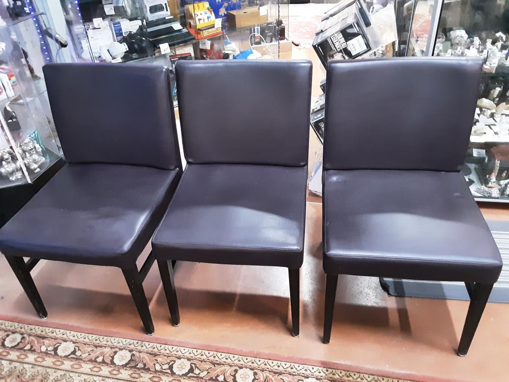 CHAISE SALLE À MANGER NOIRE