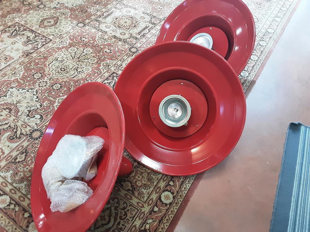 PLAFONNIER TGM ROUGE