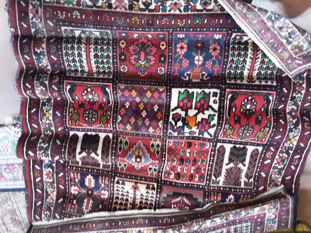 TAPIS LAINE ROUGE MM