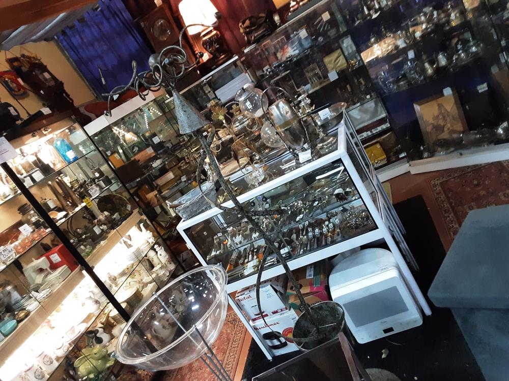 PORTE MANTEAU/PORTE PARAPLUIE MÉTALLIQUE 