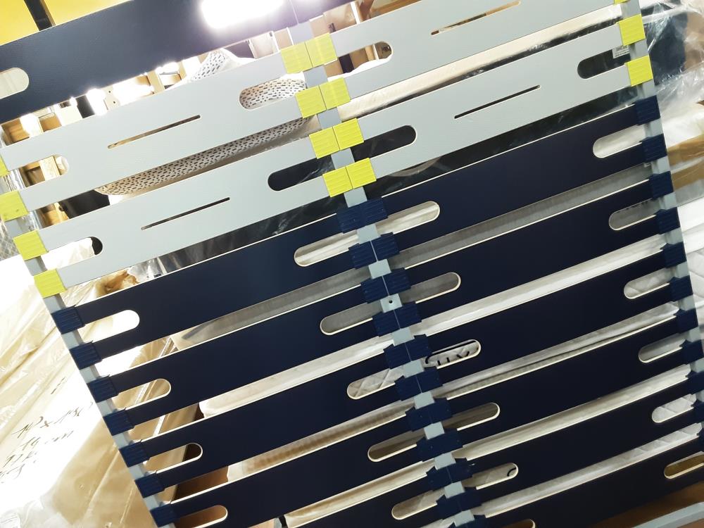 SOMMIER  3 ZONES 9 LATTES 160X200 PN 279