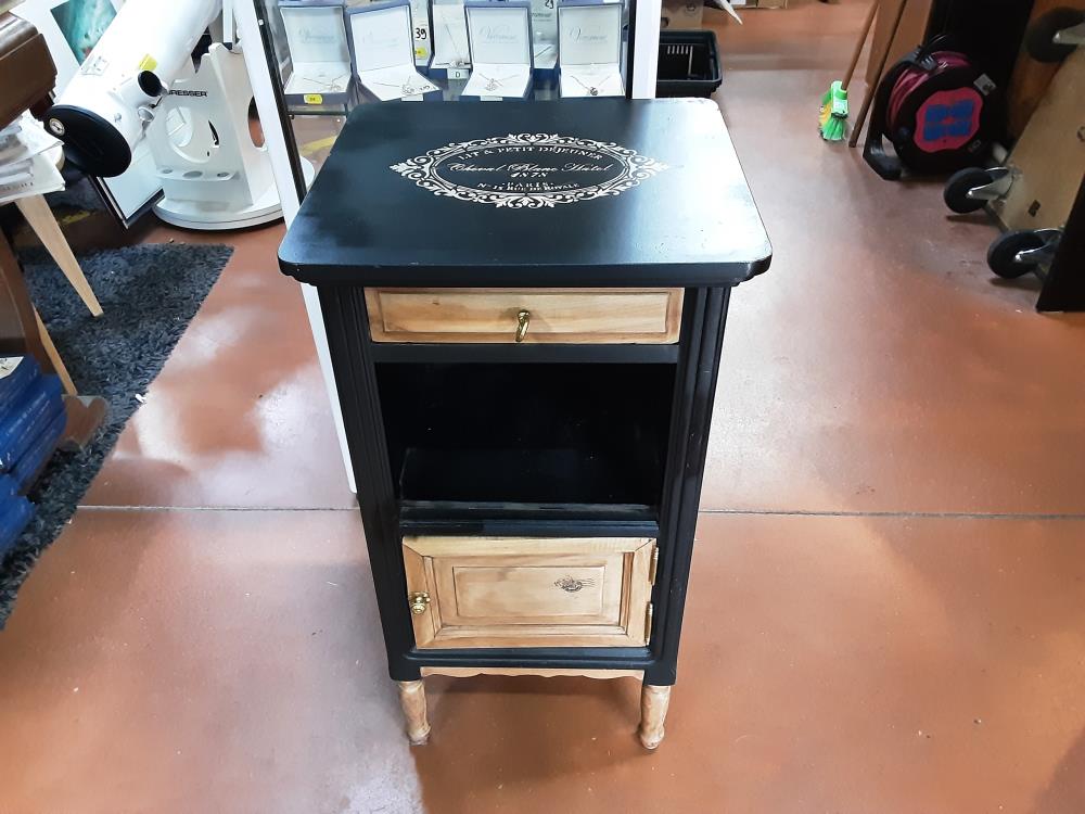 CHEVET NOIS BOIS 1T 1P