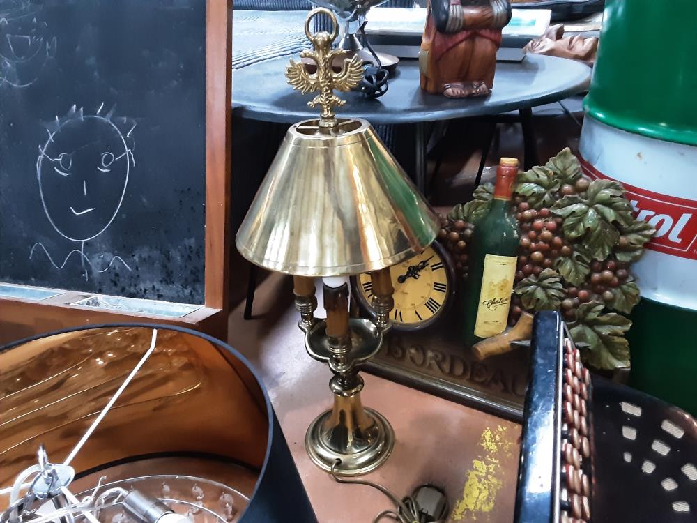 LAMPE BOUILLOTE DORE