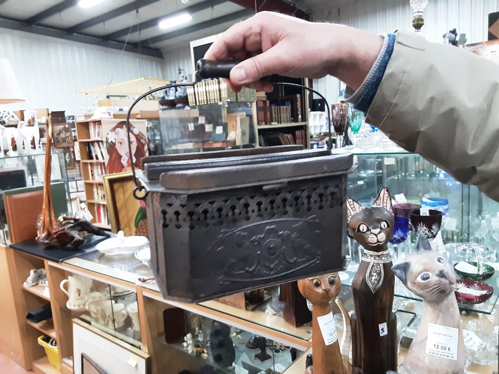 CHAUFRETTE MÉTALLIQUE 