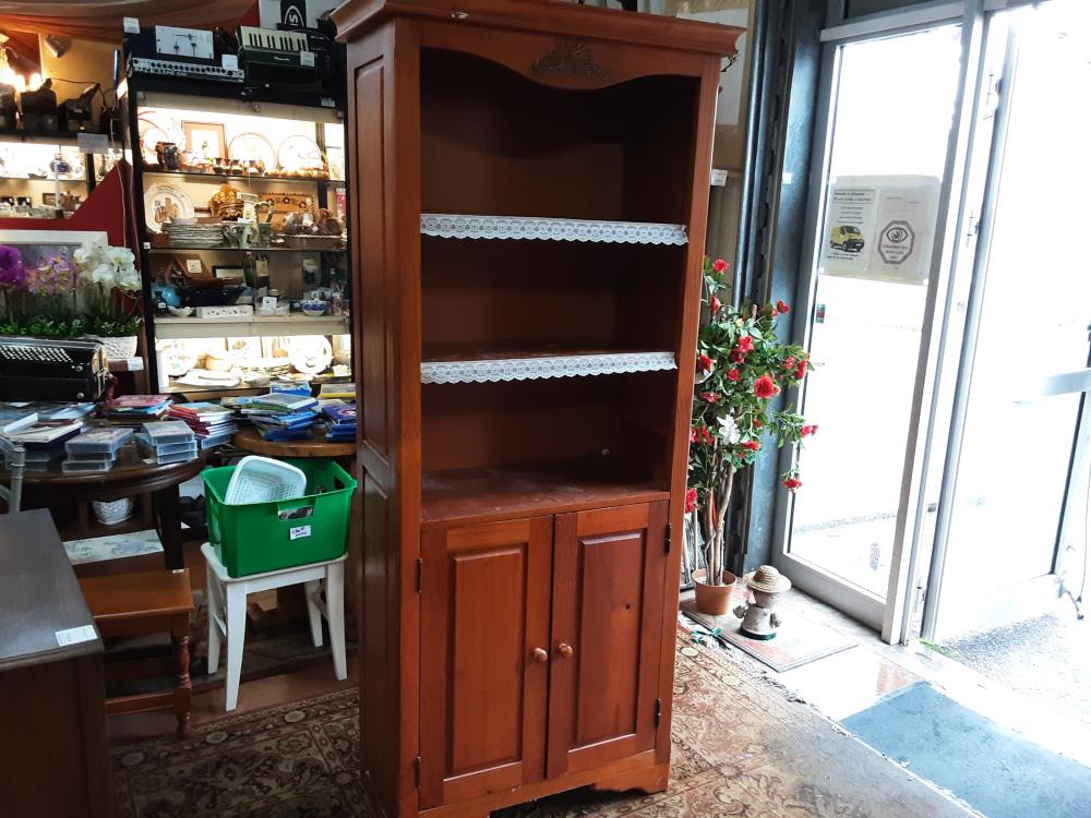 ETAGERE BOIS EXOTIQUE 2P