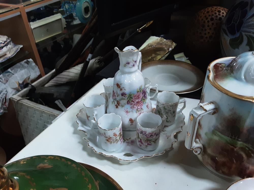 SERVICE LIQUEUR FLEURS