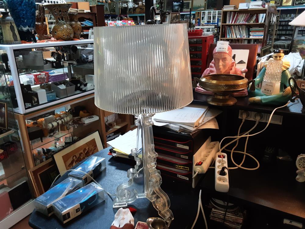 LAMPE 3 FEUX TRANSPARENTE