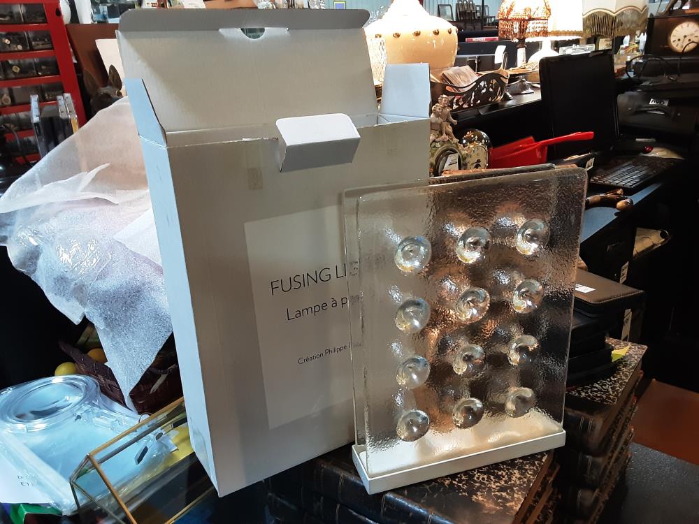 LAMPE VERRE FUSING LIGHT PHILIPPE DANEY
