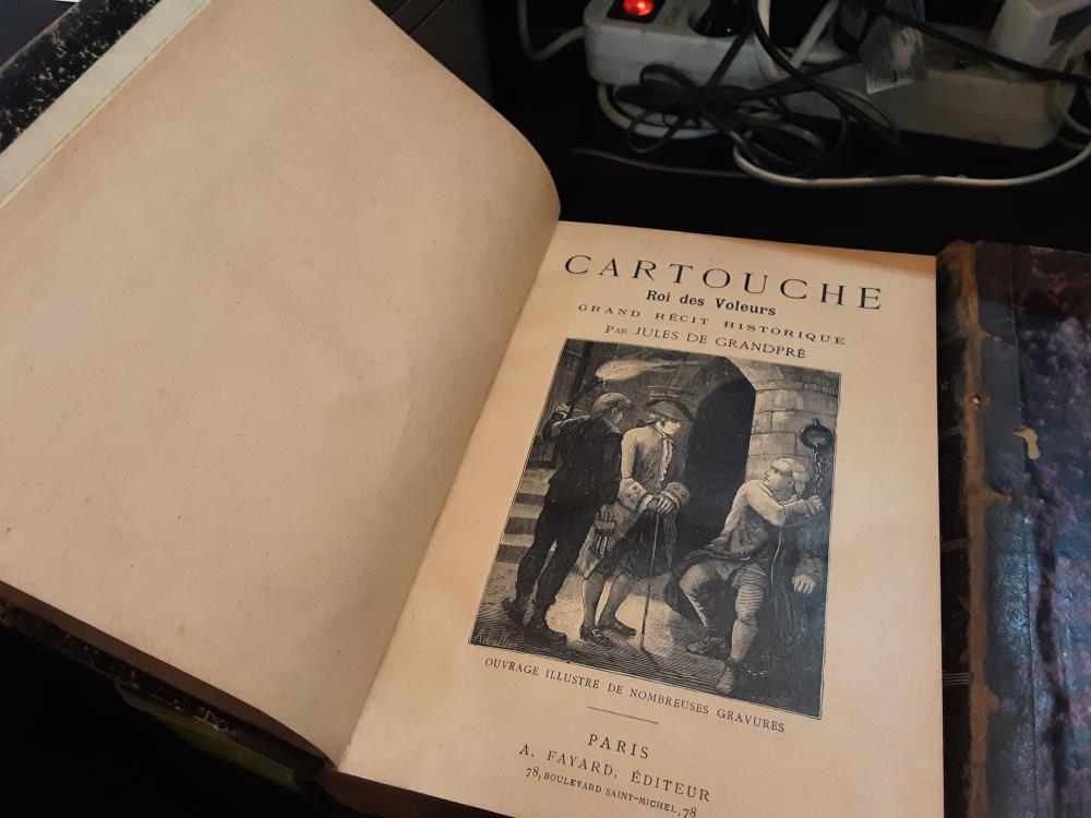 LIVRE "CARTOUCHE ROI DES VOLEURS" 1878 A. FAYARD