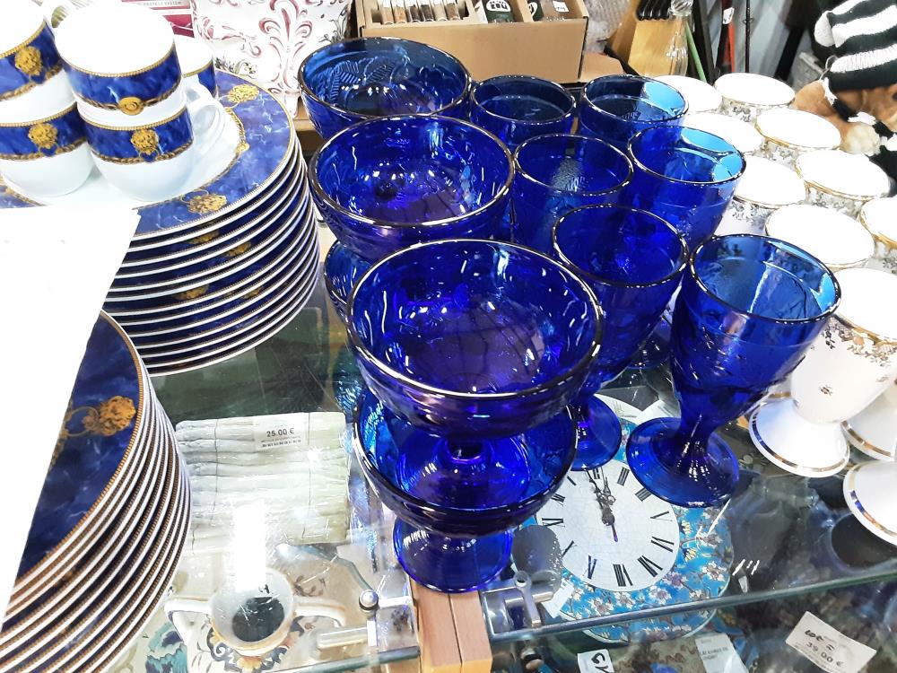 COUPELLE A GLACE BLEUE