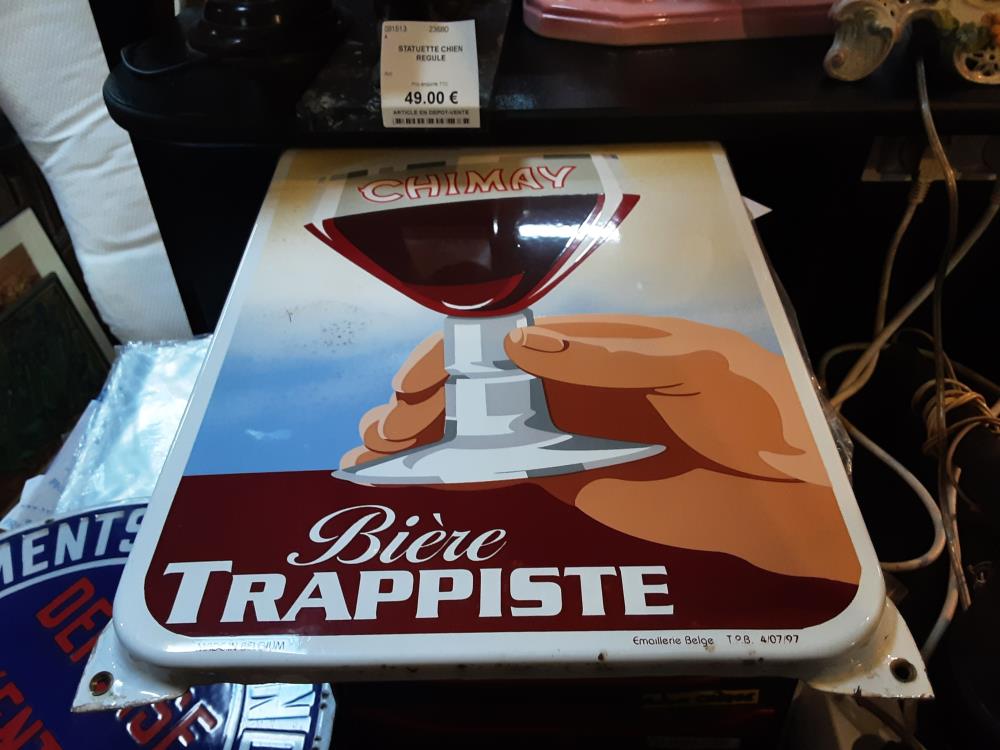 PLAQUE METALLIQUE CHIMAY