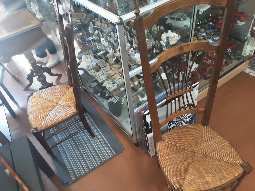 CHAISE BOIS ASSISE PAILLE