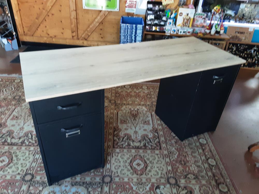 BUREAU PLATEAU BOIS CLAIR