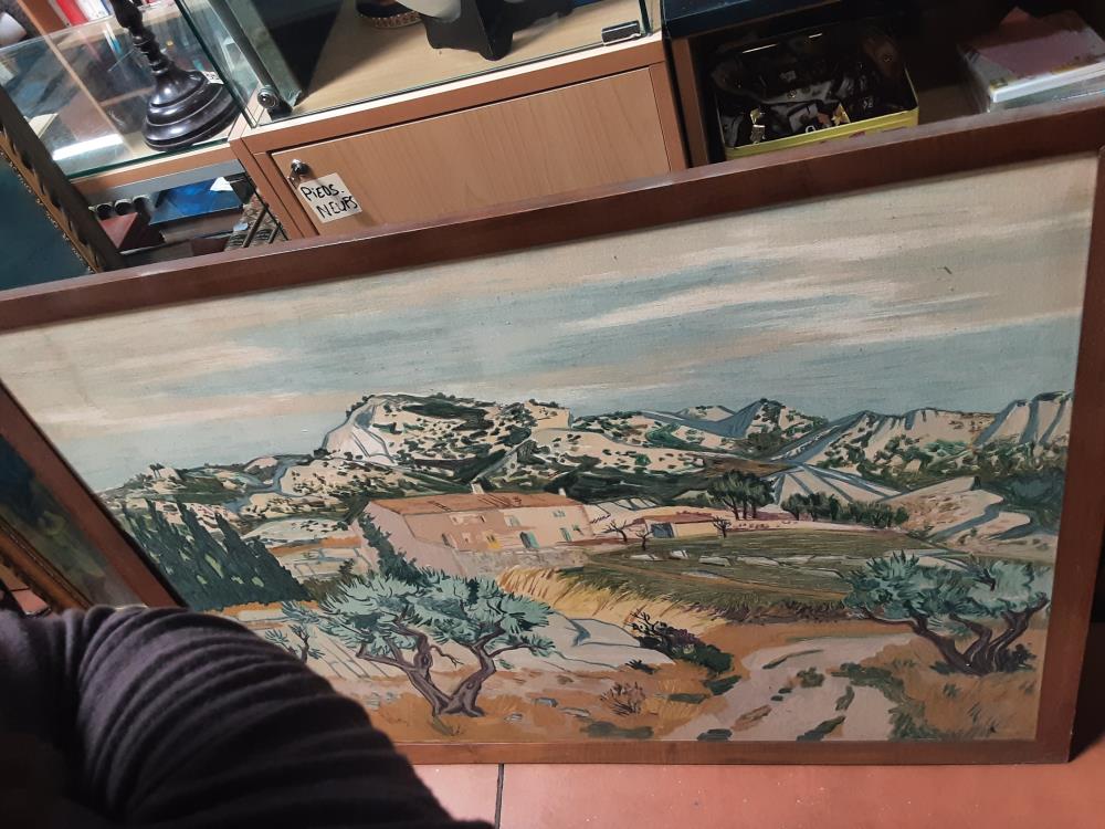 TABLEAU SIGNE BRAYER