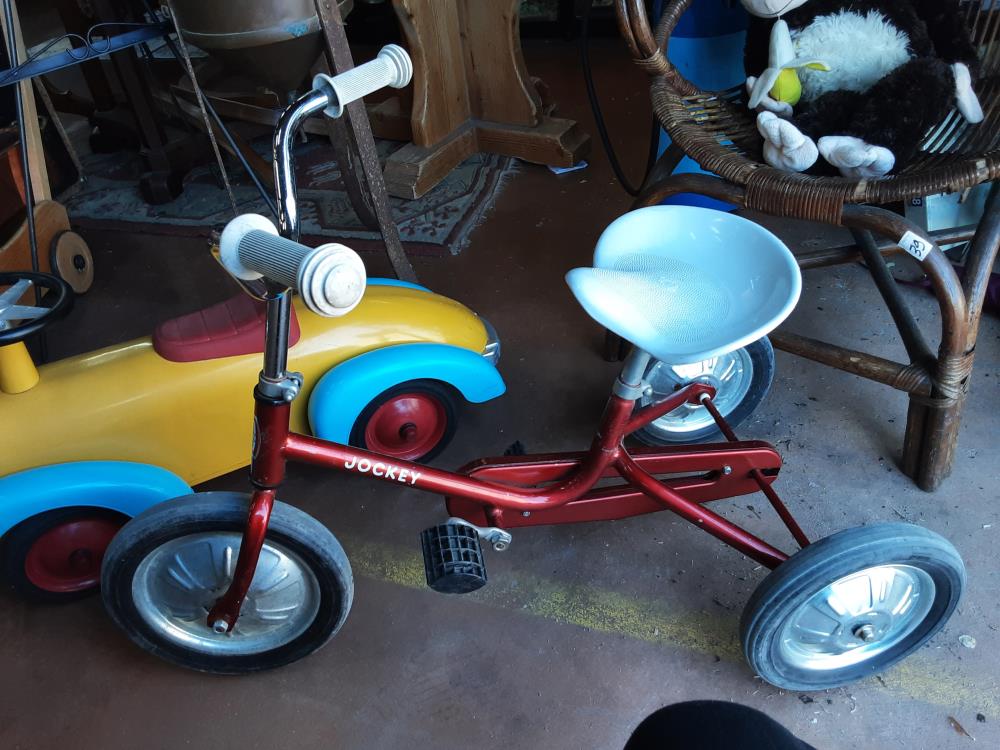 VELO TRICYCLE JOCKEY ROUGE