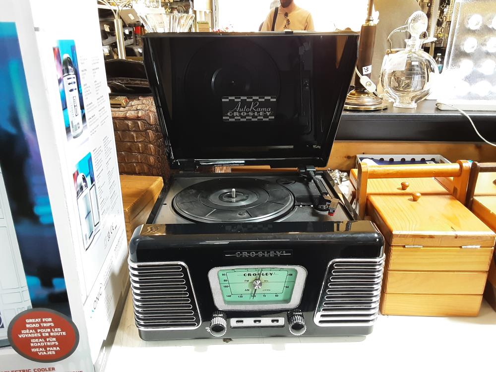 TOURNE DISQUE/RADIO CROSLEY