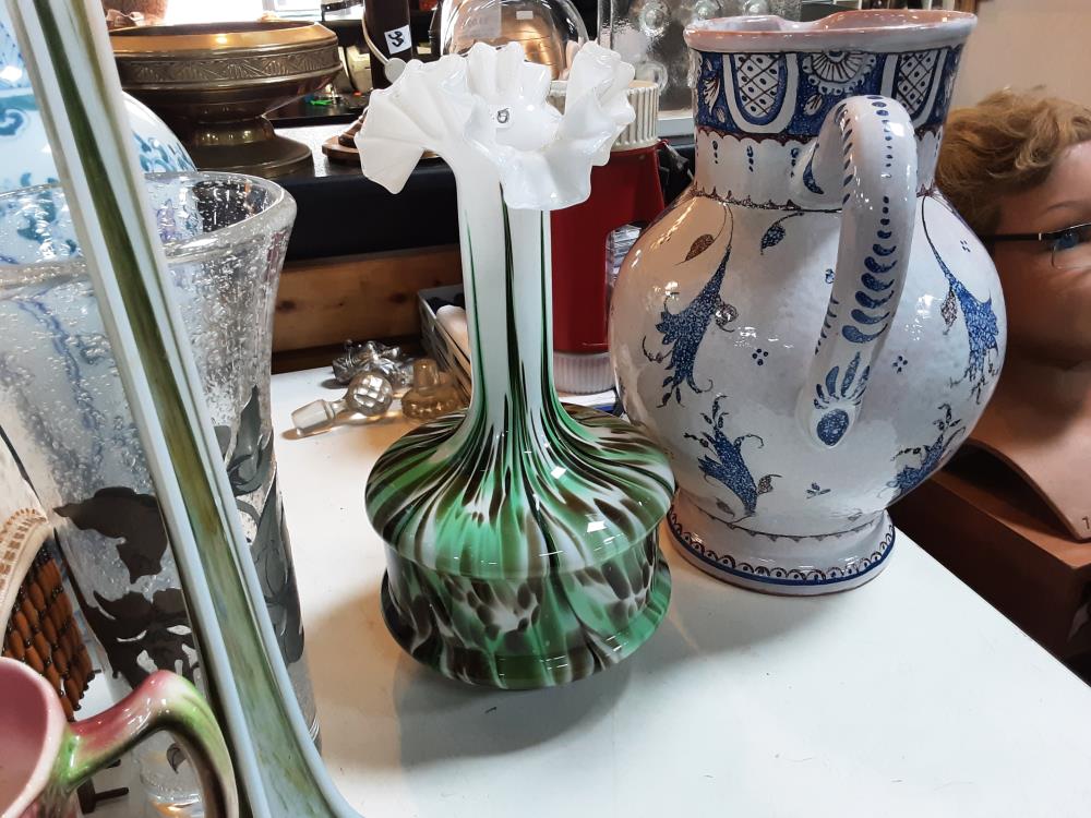 VASE VERRE COLORÉ 
