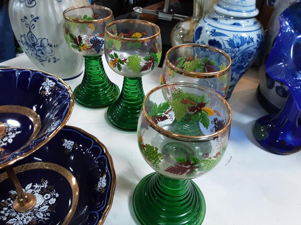 LOT DE 4 VERRES 
