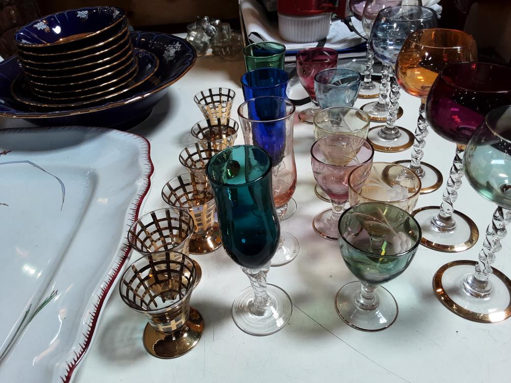 LOT DE VERRES