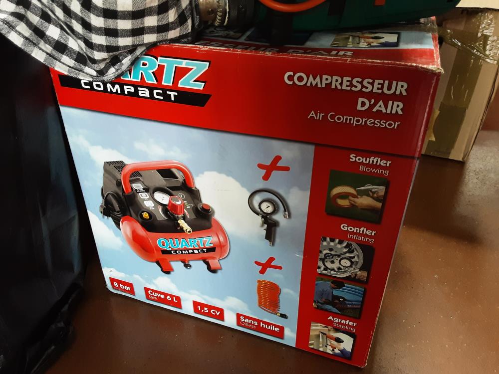 COMPRESSEUR COMPACT 6L QUARTZ