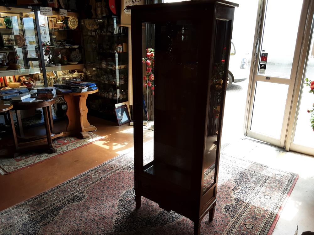VITRINE MERISIER 4 PLATEAUX+ CLÉ 